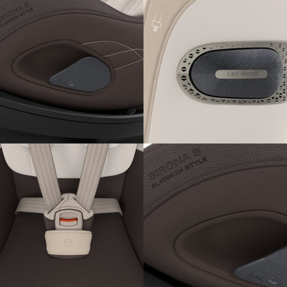 Cybex Autostoel Sirona SI Style Groep 0+/1 Amber Brown