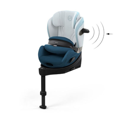 Cybex Siège Auto Anoris S Style Groupe 1/2/3 Opal Blue