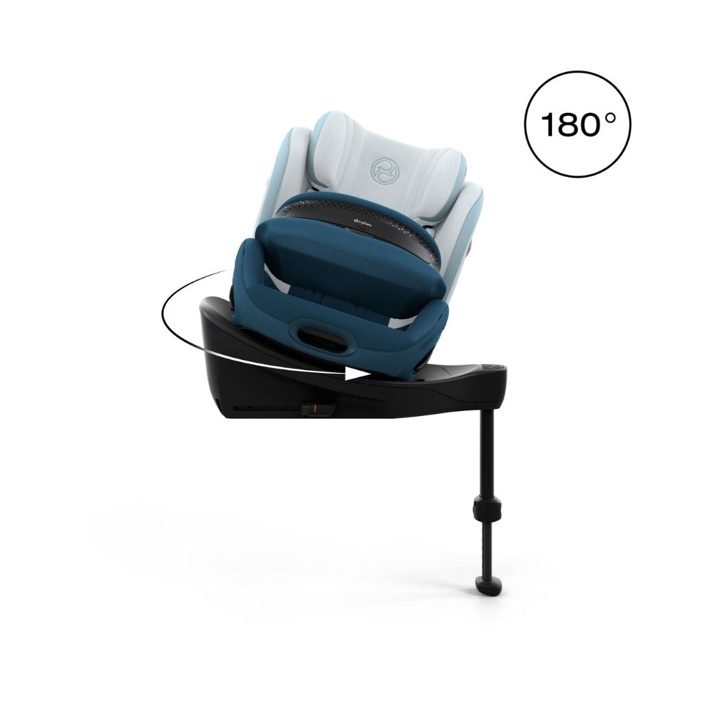 Cybex Siège Auto Anoris S Style Groupe 1/2/3 Opal Blue