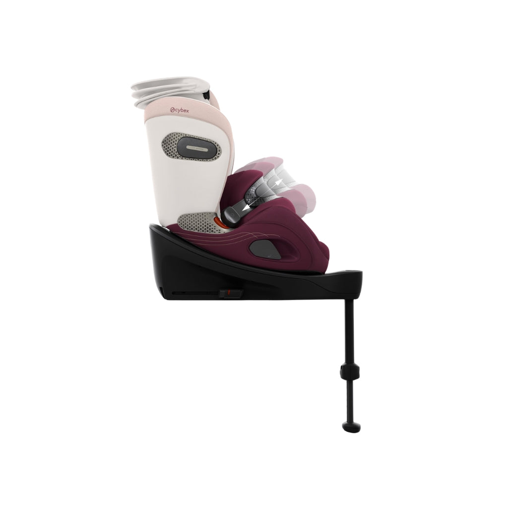 Cybex Siège-auto Anoris SI Style Groupe 1/2/3 Quartz Pink
