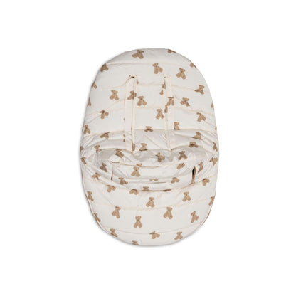 Jollein Chancelière Pour Siège-Auto Portable Groupe 0+  Puffed Mini Teddy Bear Multi