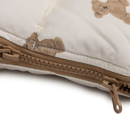 Jollein Chancelière Pour Siège-Auto Portable Groupe 0+  Puffed Mini Teddy Bear Multi