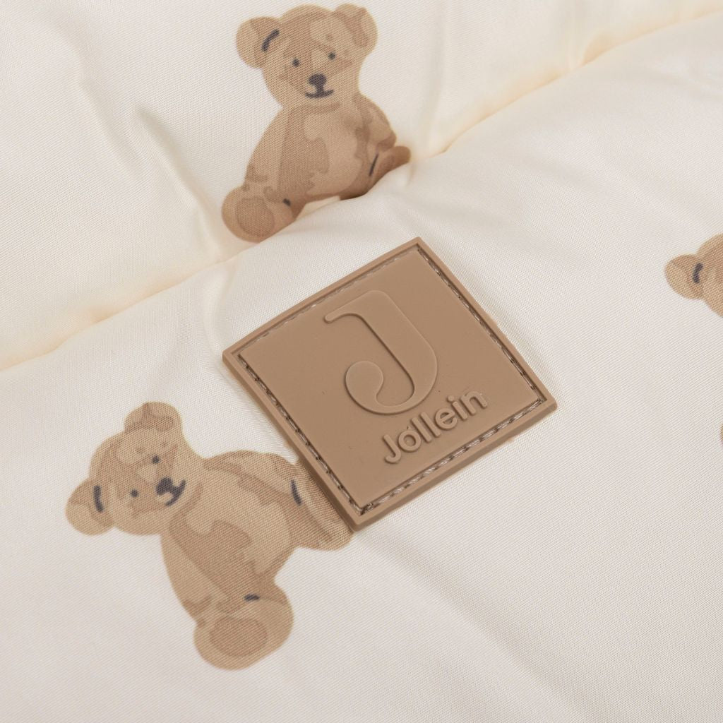Jollein Chancelière Pour Siège-Auto Portable Groupe 0+  Puffed Mini Teddy Bear Multi