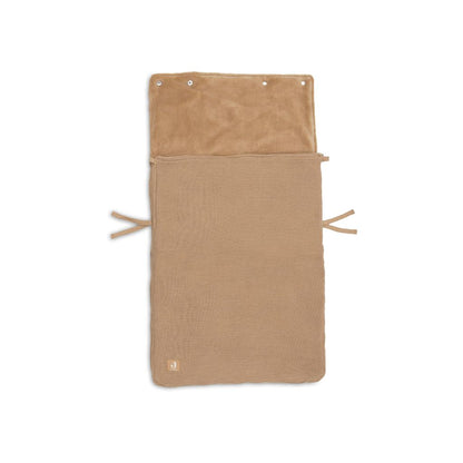 Jollein Voetenzak Voor Draagbare Autostoel Groep 0+ Basic Knit Hazel