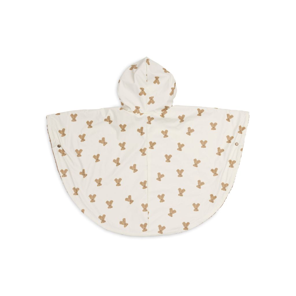 Jollein Poncho De Voyage Mini Teddy Bear Fleece Multi