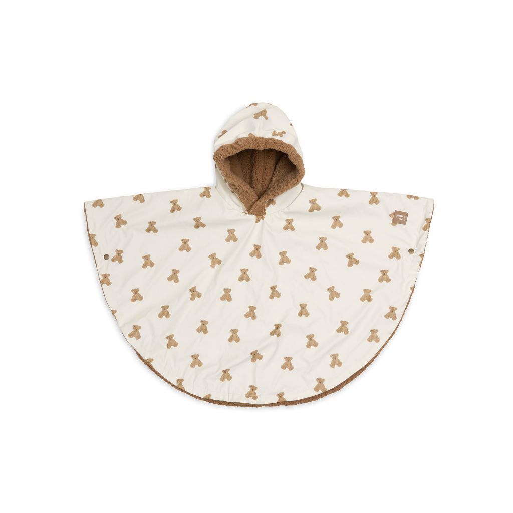 Jollein Poncho De Voyage Mini Teddy Bear Fleece Multi