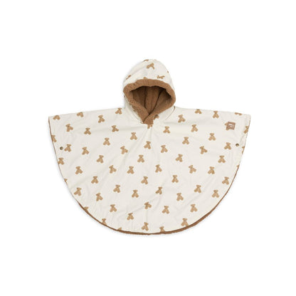 Jollein Poncho De Voyage Mini Teddy Bear Fleece Multi