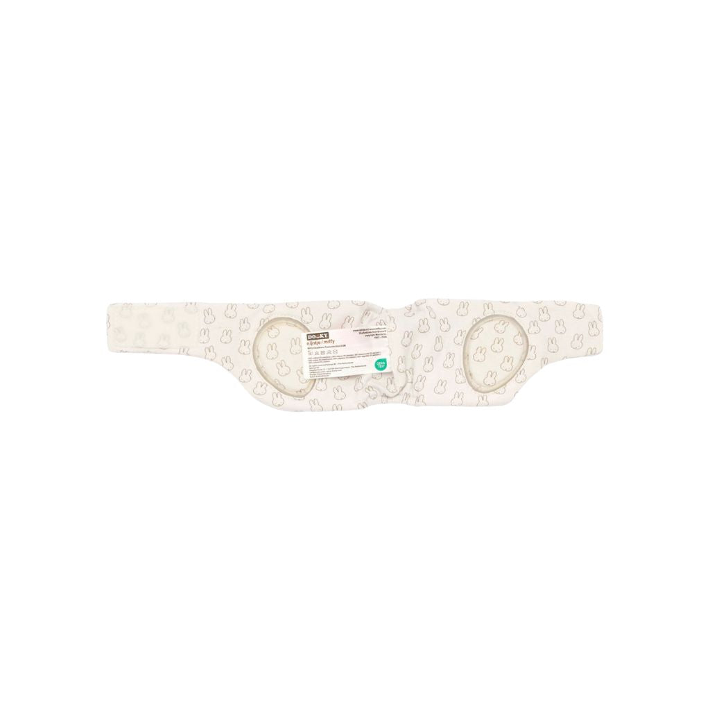 Dooky Bandeau Protection Auditive 0-6 Mois Miffy White 