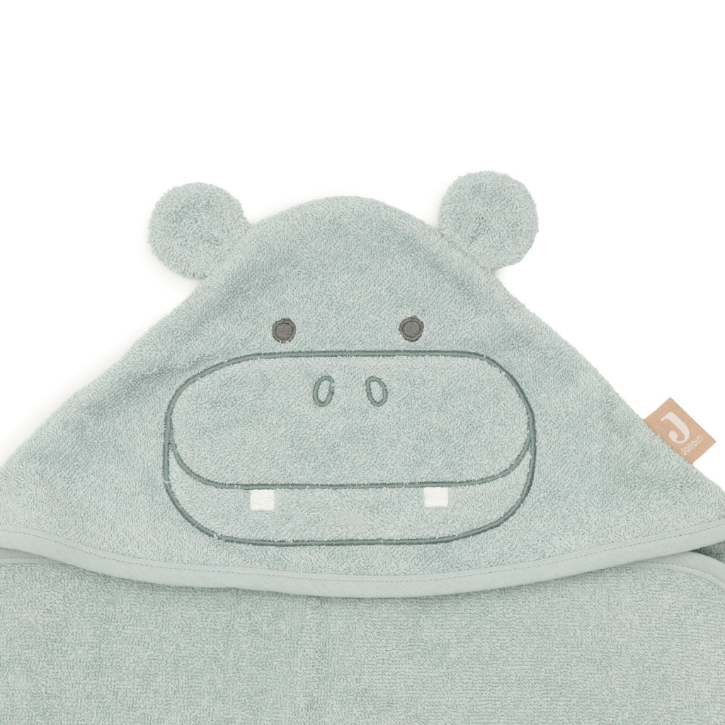 Jollein Badcape Hippo Happy Multi 70 x 130 cm