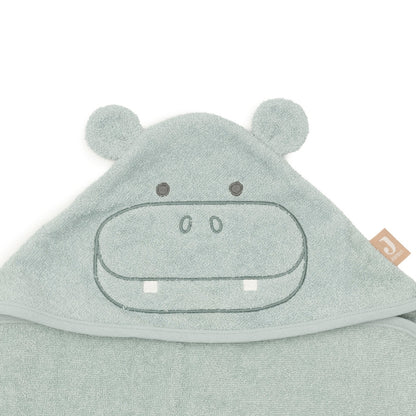 Jollein Badcape Hippo Happy Multi 70 x 130 cm