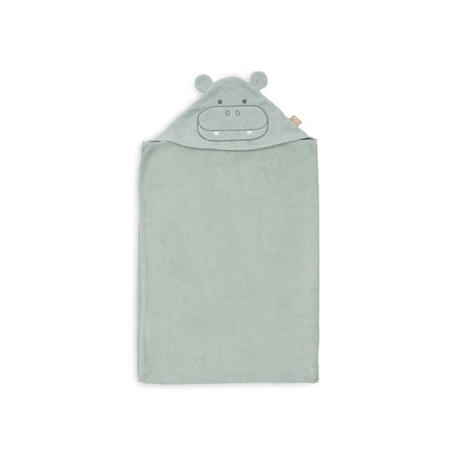 Jollein Badcape Hippo Happy Multi 70 x 130 cm