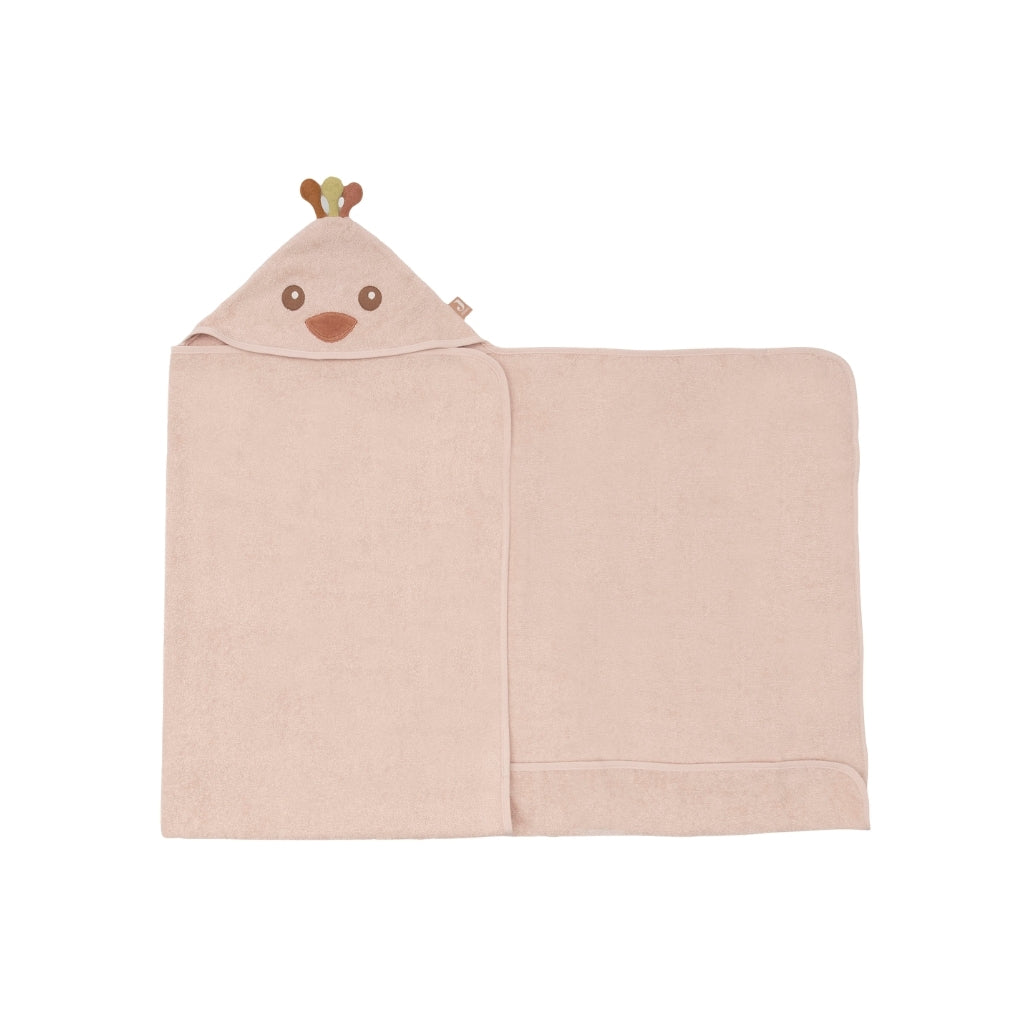 Jollein Badcape Peacock Pavie Multi 70 x 130 cm