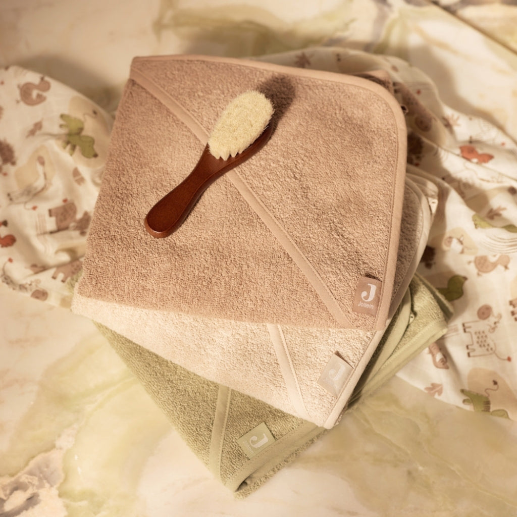 Jollein Badcape Milky Coffee 75 x 75 cm