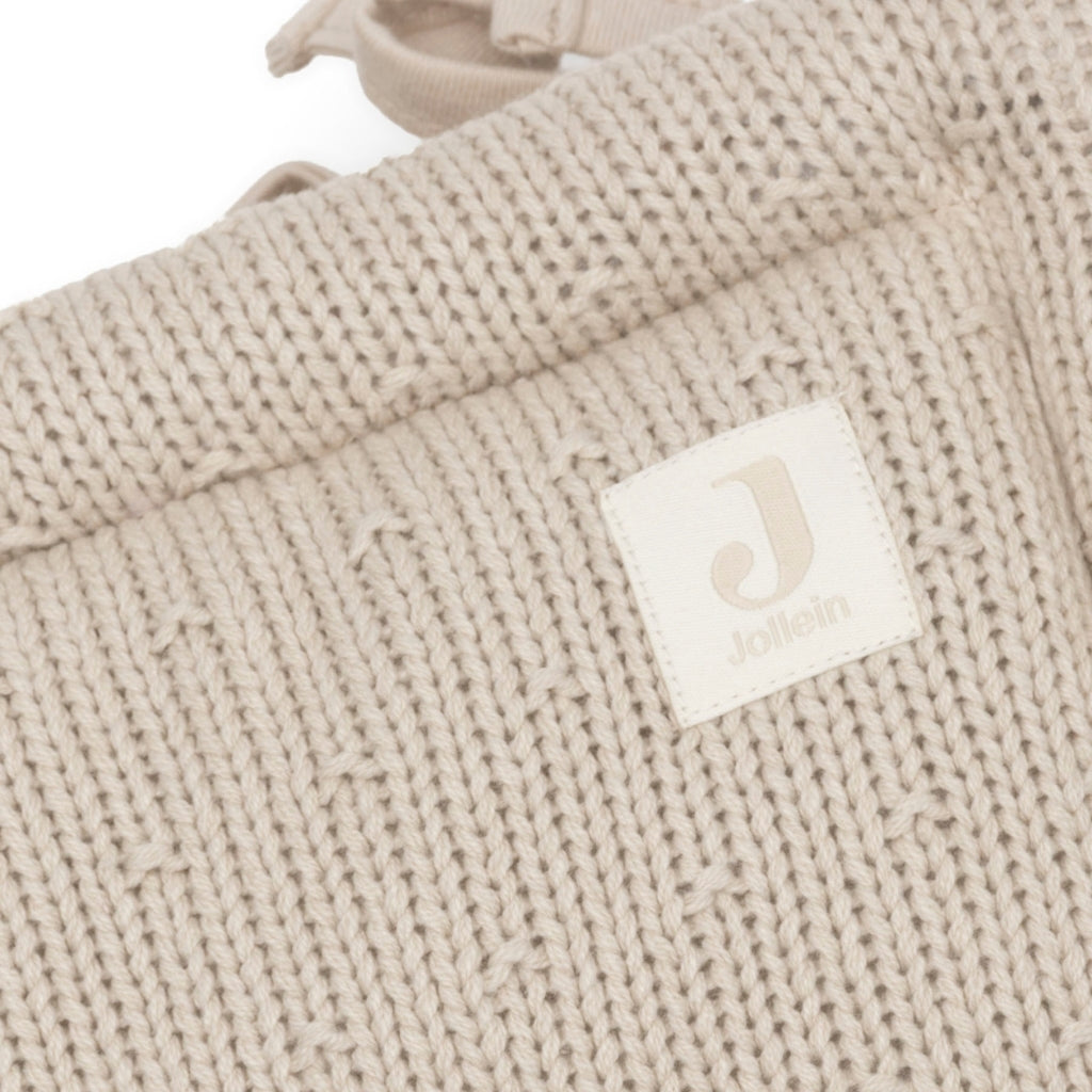 Jollein Parkomrander Sprinkle Knit Sand