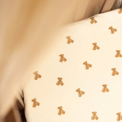 Jollein Drap-housse Pour Berceau Jersey Mini Teddy Bear Multi Lg 40 / 50 x L 80 / 90 cm
