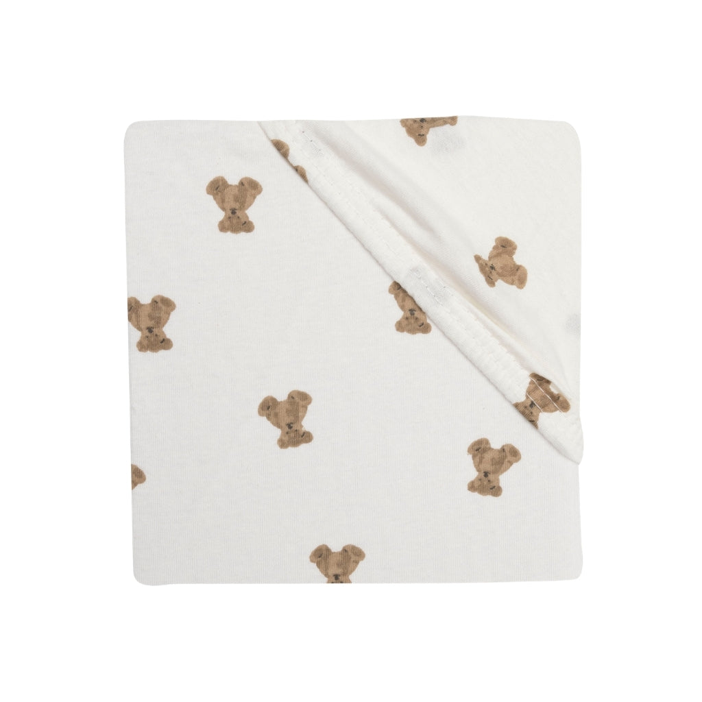 Jollein Drap-housse Pour Berceau Jersey Mini Teddy Bear Multi Lg 40 / 50 x L 80 / 90 cm