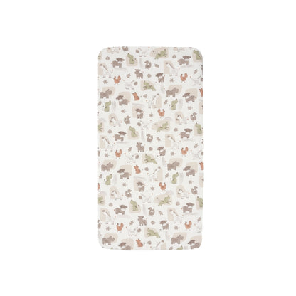 Jollein Drap-housse Pour Lit Jersey Barn Buddies Multi Lg 60 x L 120 cm