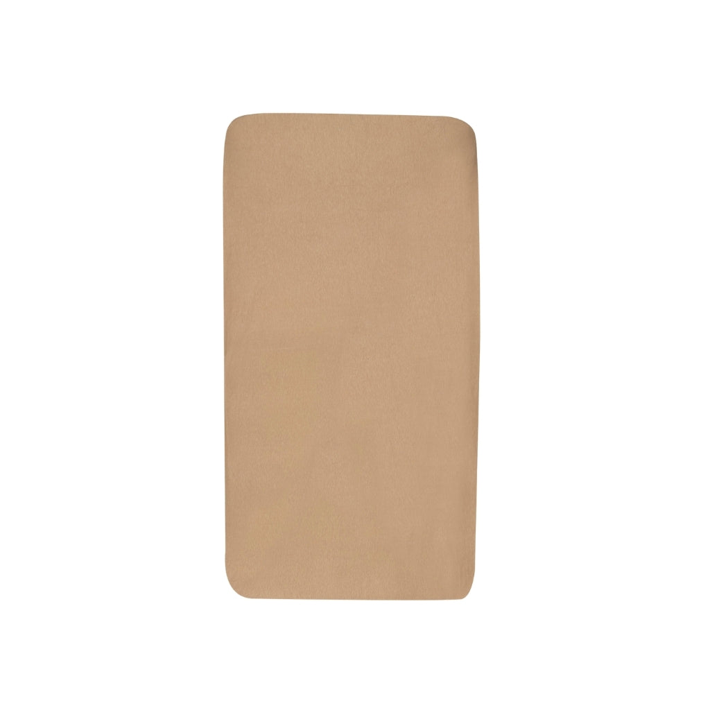 Jollein Drap-housse Pour Lit Jersey Hazel / Oatmeal Lg 60 x L 120 cm – 2 Pièces
