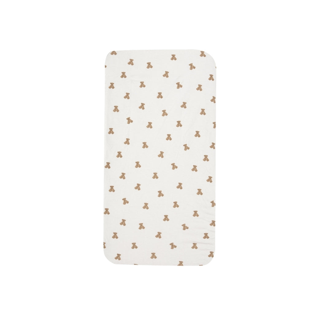 Jollein Hoeslaken Voor Bed Jersey Mini Teddy Bear Multi B 60 x L 120 cm