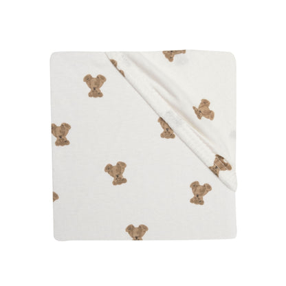 Jollein Hoeslaken Voor Bed Jersey Mini Teddy Bear Multi B 60 x L 120 cm