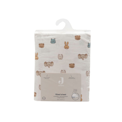 Jollein Drap-housse Pour Lit Jersey Jollies Multi B 70 / 75 x L 140 / 150 cm