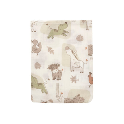 Jollein Gant De Toilette Hydrophile Barn Buddies Multi – 3 Pièces