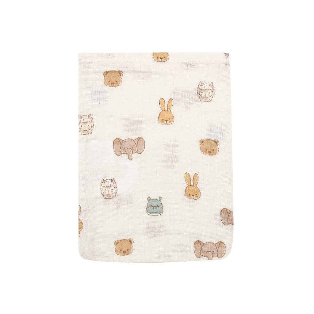Jollein Hydrofiel Washandje Jollies Multi – 3 Stuks