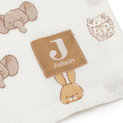 Jollein Essuie Tetra Jollies Multi Lg 115 x L 115 cm – 2 Pièces