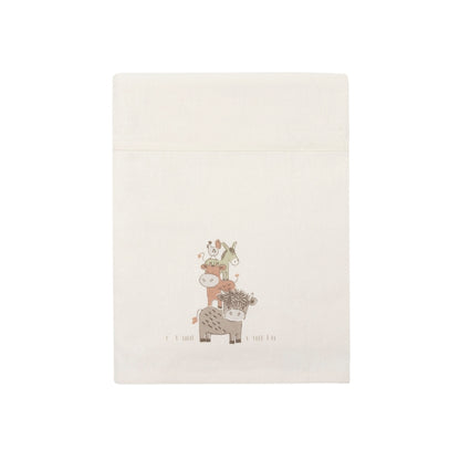 Jollein Drap Pour Berceau Barn Buddies Multi Lg 75 x L 100 cm
