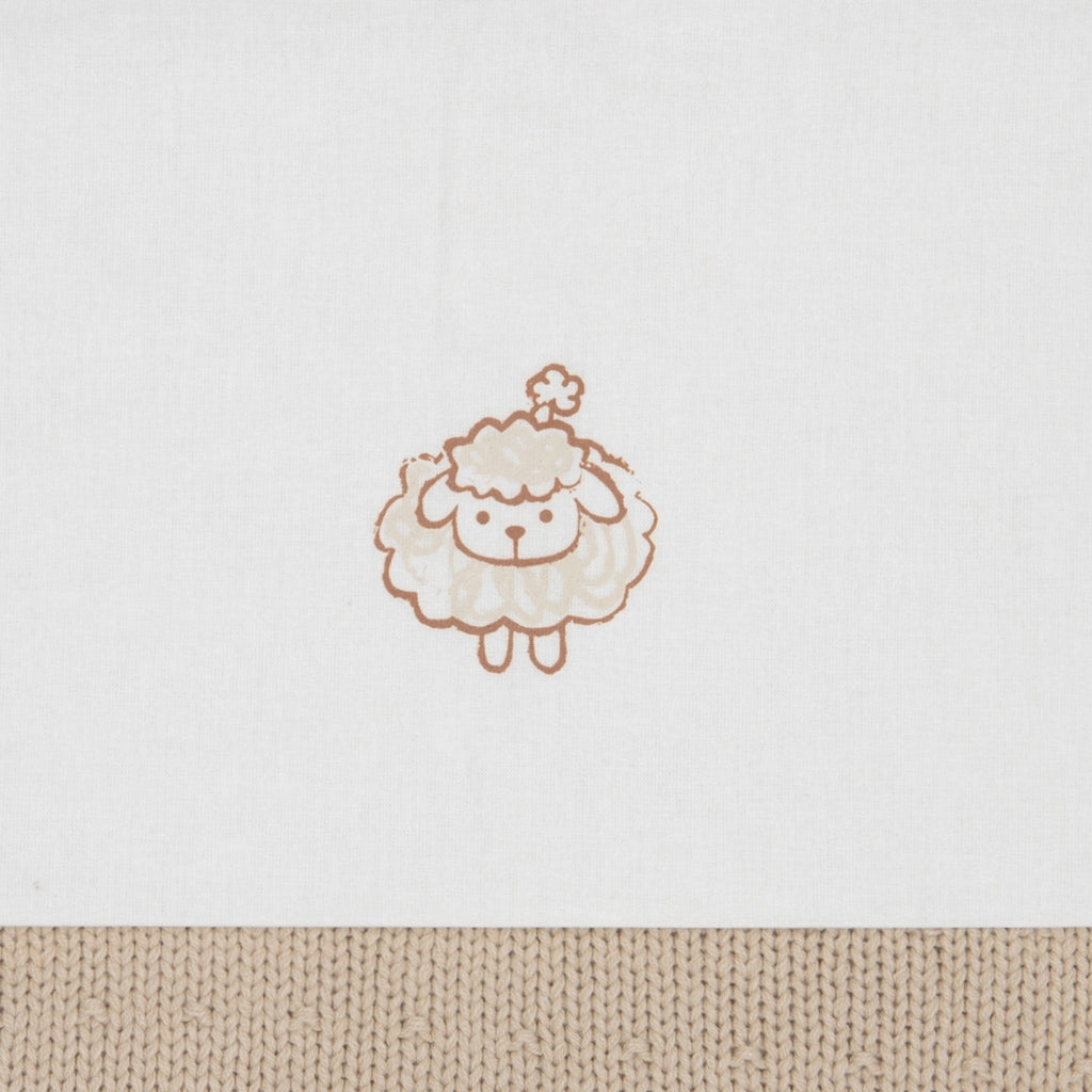 Jollein Drap Pour Berceau Woolly Multi Lg 75 x L 100 cm