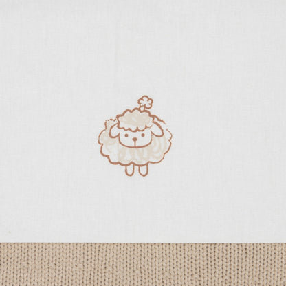 Jollein Drap Pour Berceau Woolly Multi Lg 75 x L 100 cm