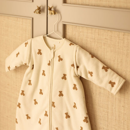 Jollein Winterslaapzak Mini Teddy Bear Little Waffle TOG 2,5 - 3,5 Multi 60 cm