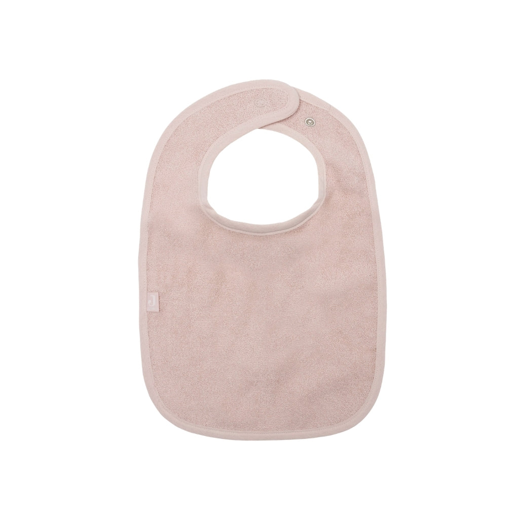 Jollein Slabbetje Badstof Silk Rose / Sand – 2 Stuks