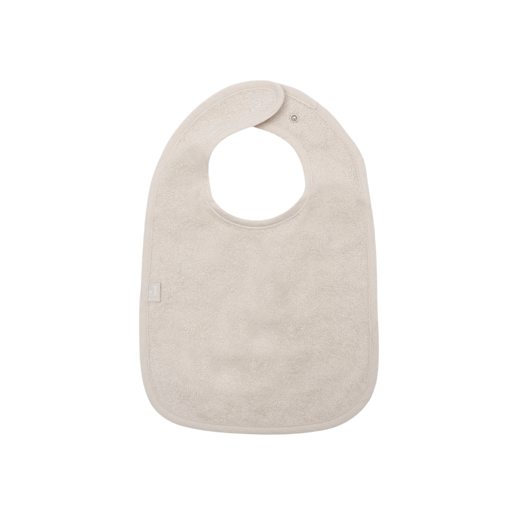 Jollein Slabbetje Badstof Silk Rose / Sand – 2 Stuks