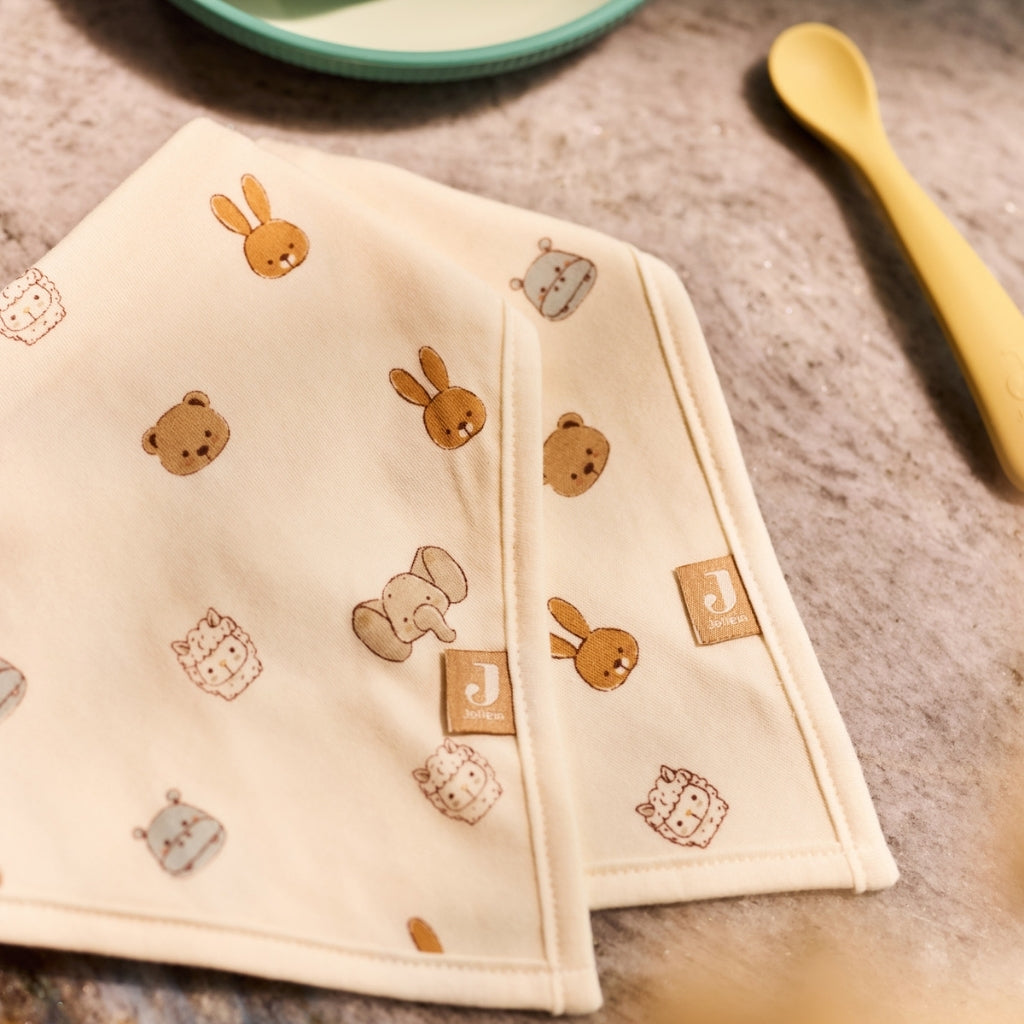 Jollein Bandana Slab Jollies – 2 Stuks