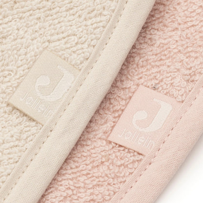 Jollein Bandana Slab Silk Rose / Sand – 2 Stuks