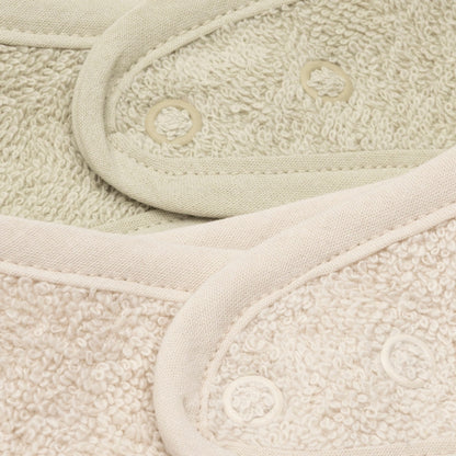 Jollein Bavoir Bandana Matcha / Sand – 2 Pièces