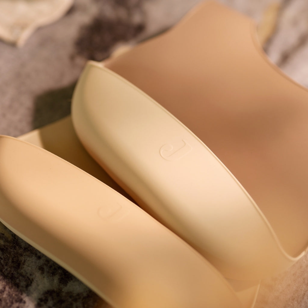 Jollein Slabbetje Siliconen Natural Shades – 2 Stuks