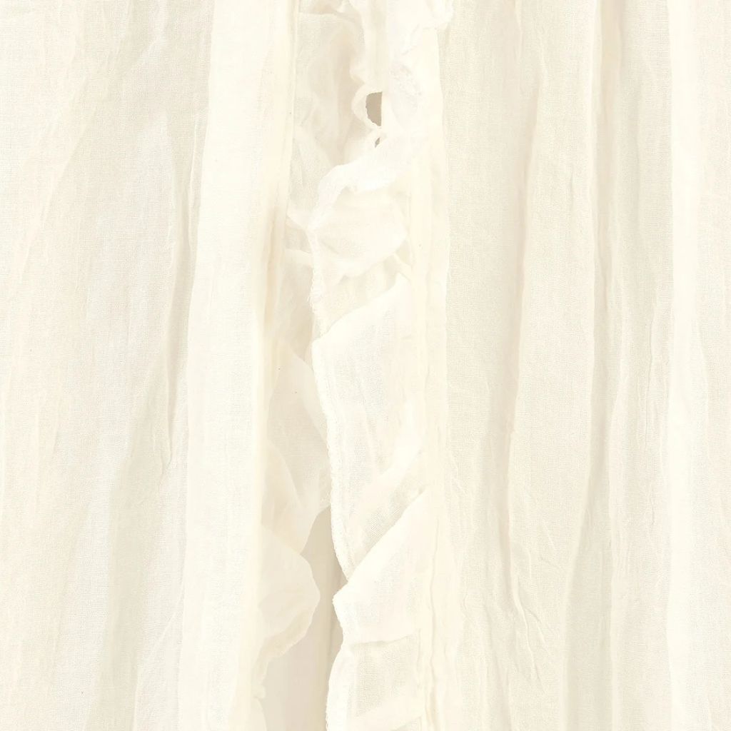Jollein Sluier Vintage Ruffle Ivory 155 cm
