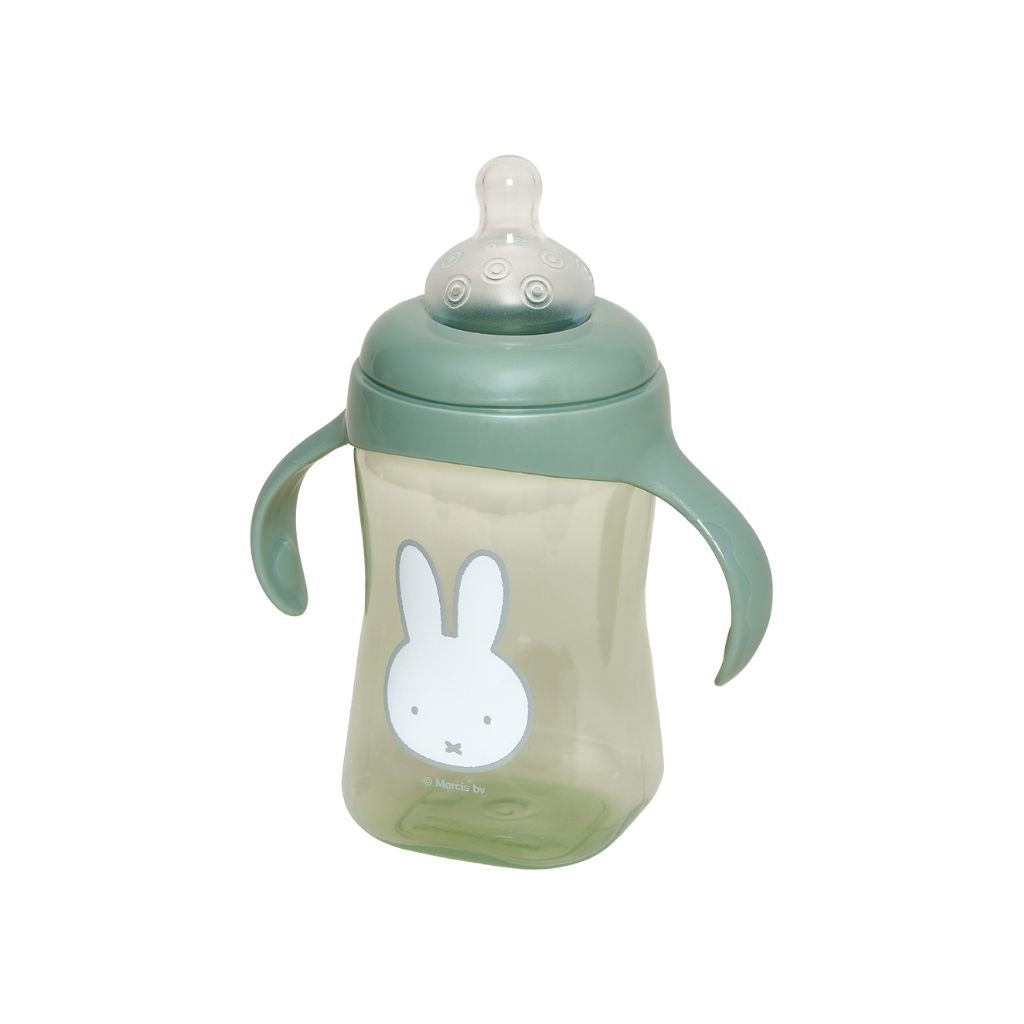 Koko 2-en-1 Gobelet d'apprentissage 300 ml Miffy Green