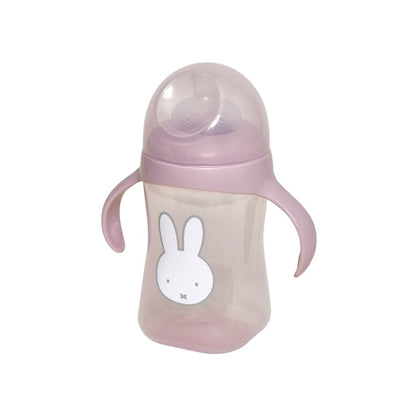 Koko 2-in-1 Oefenbeker Met Zachte Tuit 300 ml Miffy Pink