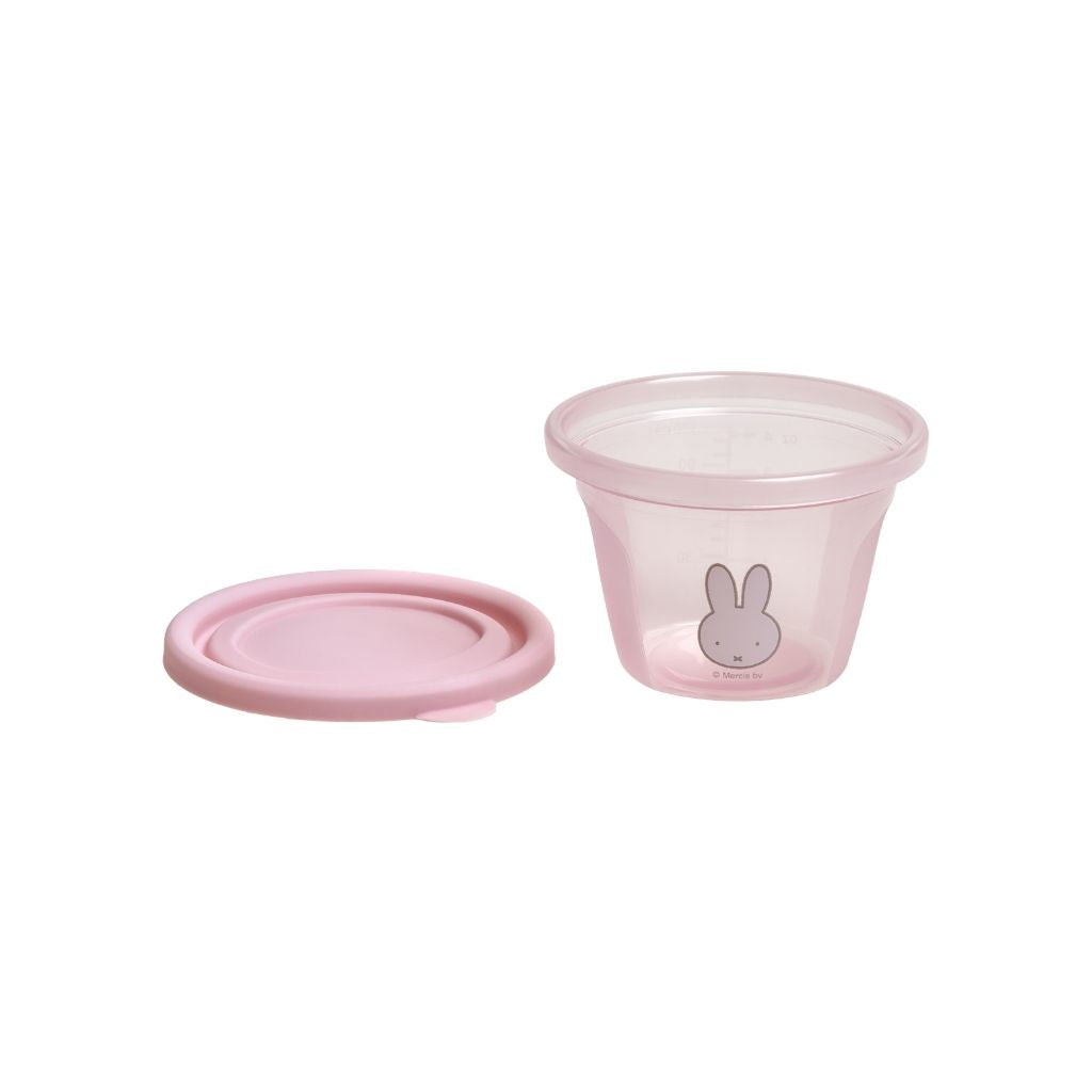 Koko Pots De Conservation De 120 ml Miffy Pink - 6 Pièces