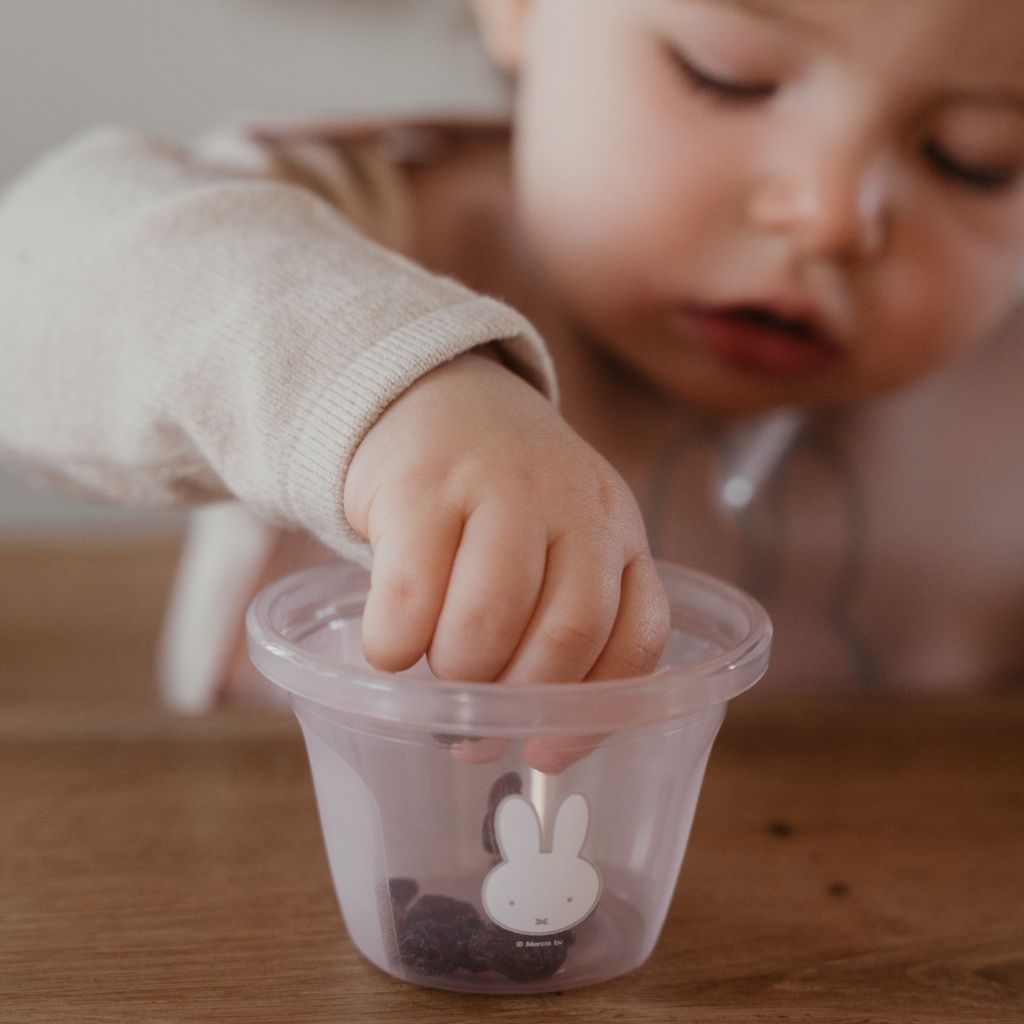 Koko Pots De Conservation De 120 ml Miffy Pink - 6 Pièces