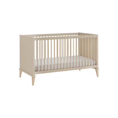PAIDI Lit Enfant Jonte Lit évolutif Lg 70 x L 140 cm Cashmere Beige