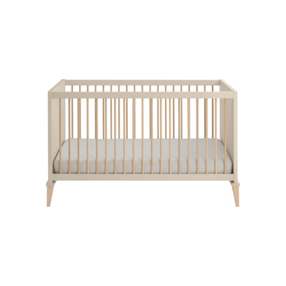 PAIDI Lit Enfant Jonte Lit évolutif Lg 70 x L 140 cm Cashmere Beige