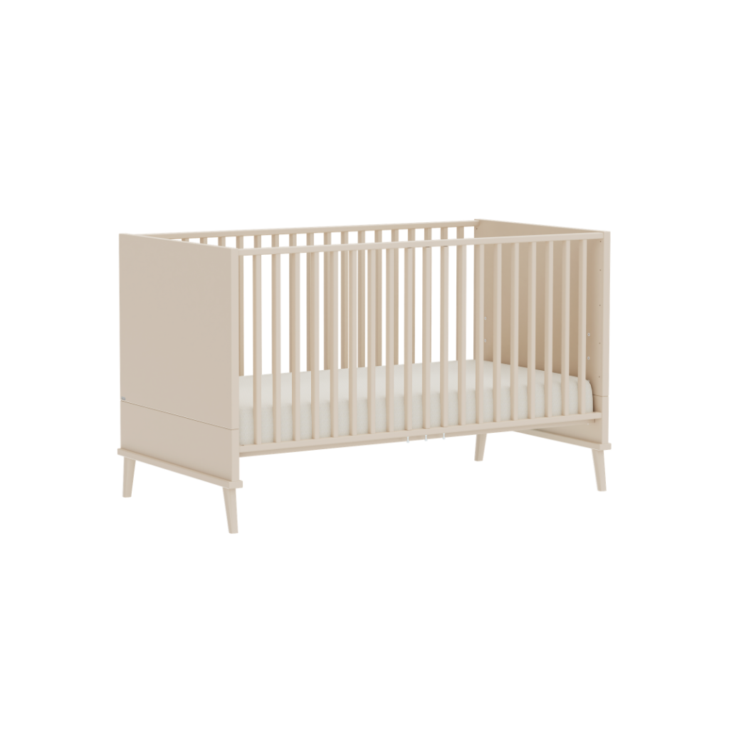 PAIDI Peuterbed Eefje UNI Meegroeibed B 70 x L 140 cm Cashmere Beige