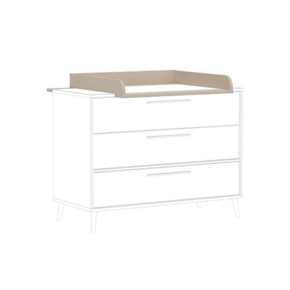 PAIDI Rallonge Pour Commode Large Eefje Uni Cashmere Beige