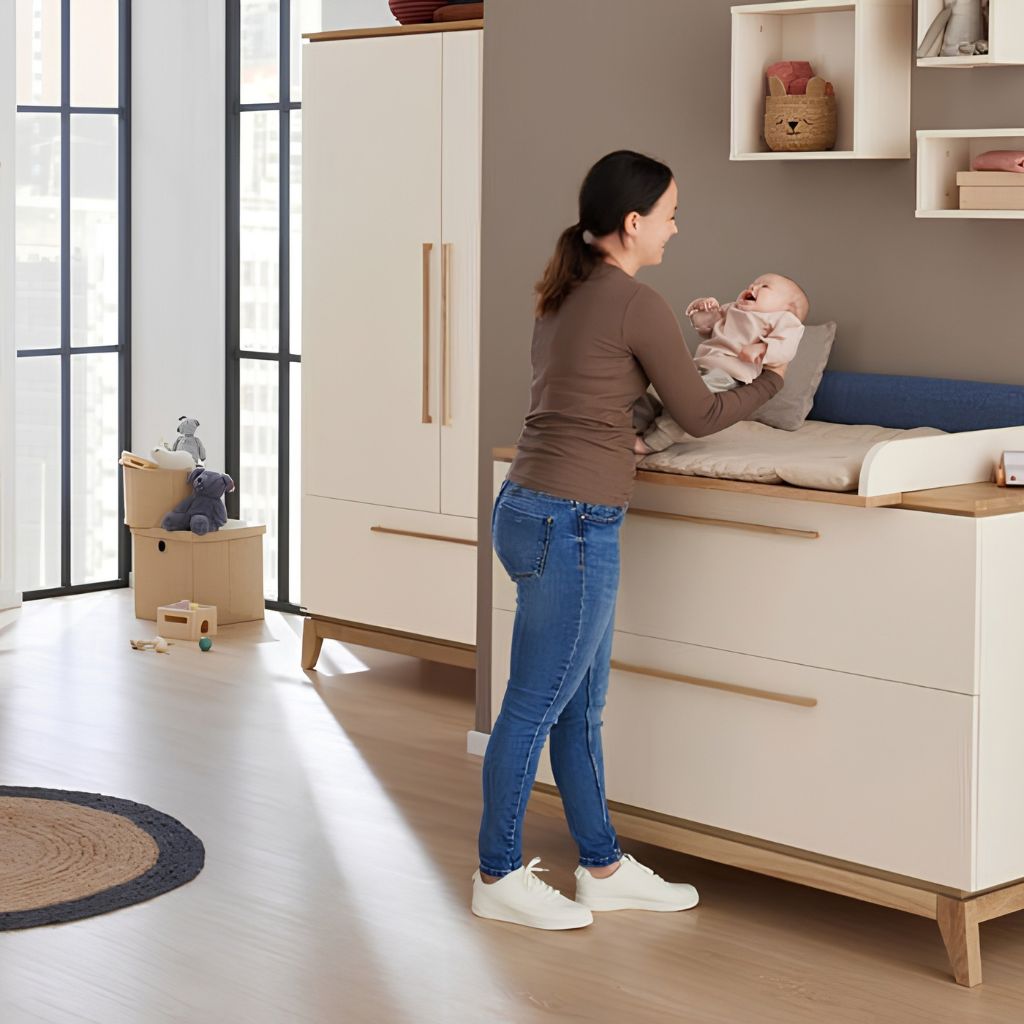 PAIDI PAIDI Armoire à 2 Portes et 1 Tiroir Stiene Cashmere Beige