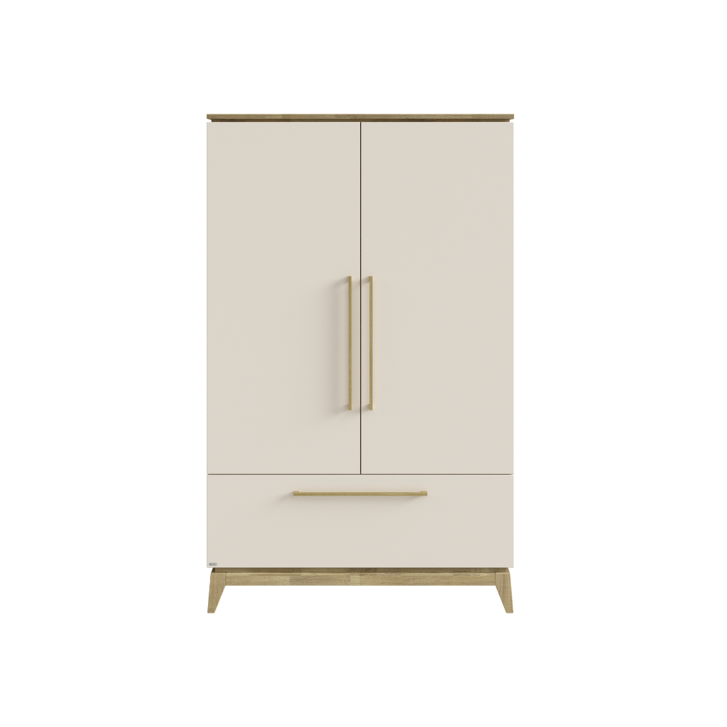 PAIDI PAIDI Armoire à 2 Portes et 1 Tiroir Stiene Cashmere Beige