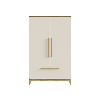 PAIDI PAIDI Armoire à 2 Portes et 1 Tiroir Stiene Cashmere Beige